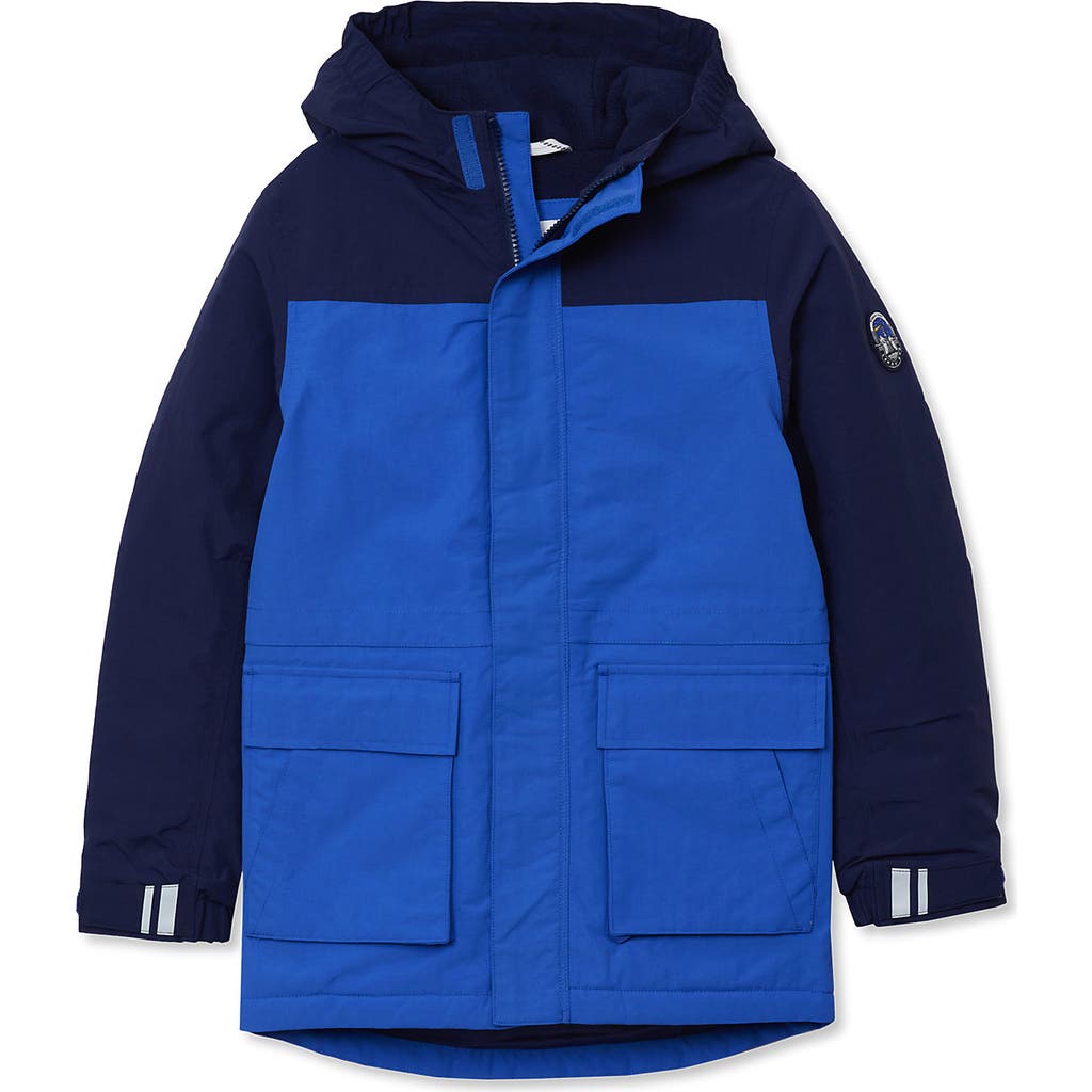 Lands' End Kids Squall Waterproof Insulated Winter Parka In Black
