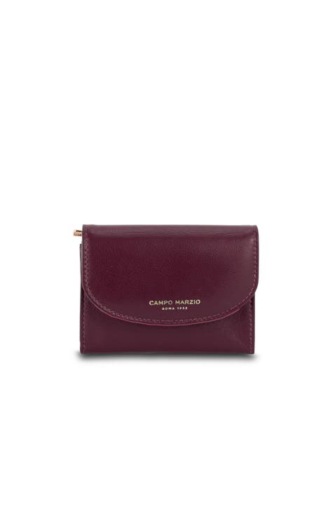 Cady Wallet With Snap-Button Closure & Zippered Pocket Accessory