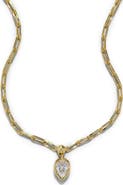 Alexis Bittar Asterales Petite Cubic Zirconia Pendant Necklace
