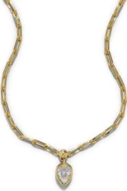 Alexis Bittar Asterales Petite Cubic Zirconia Pendant Necklace