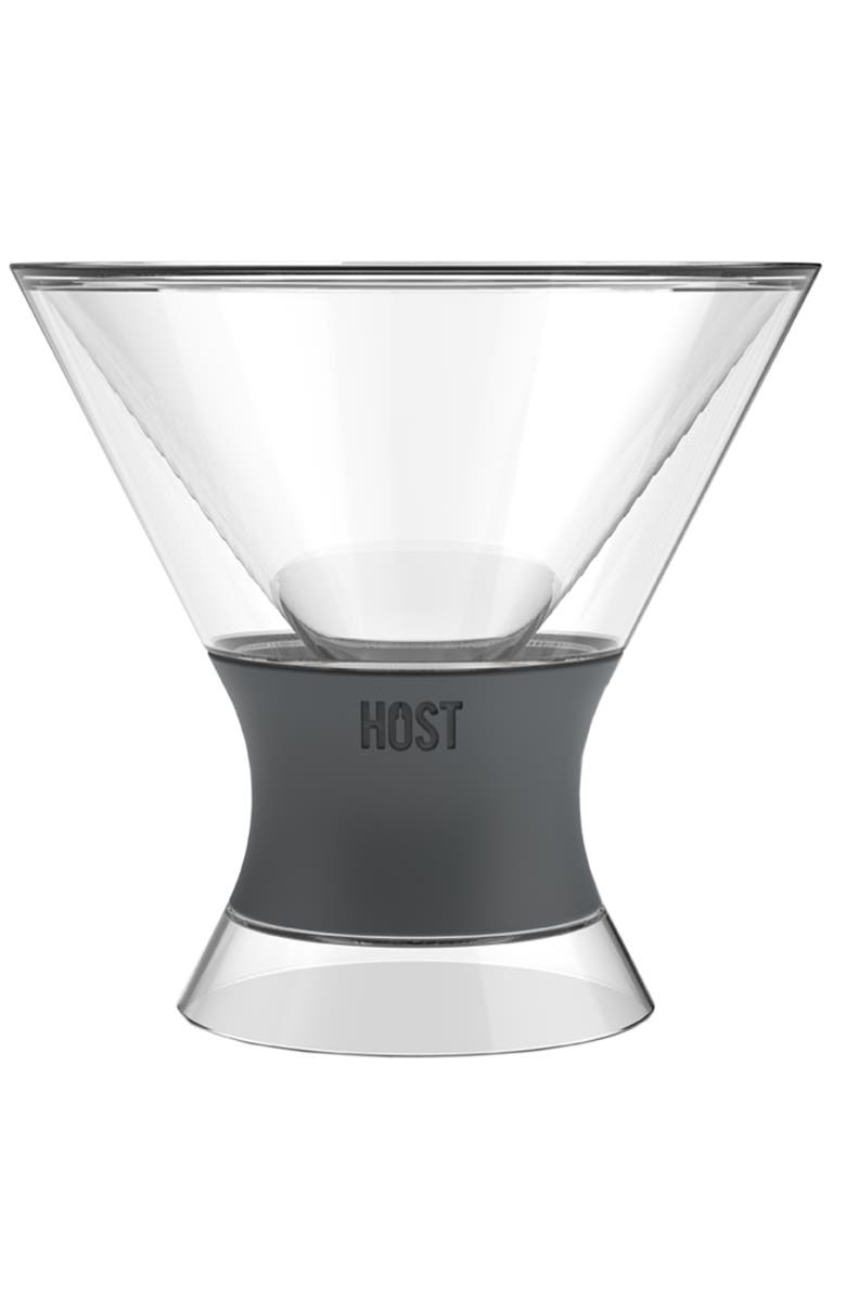 HOST Martini FREEZE Cooling Cup Set of 2, Alternate, color, Gray