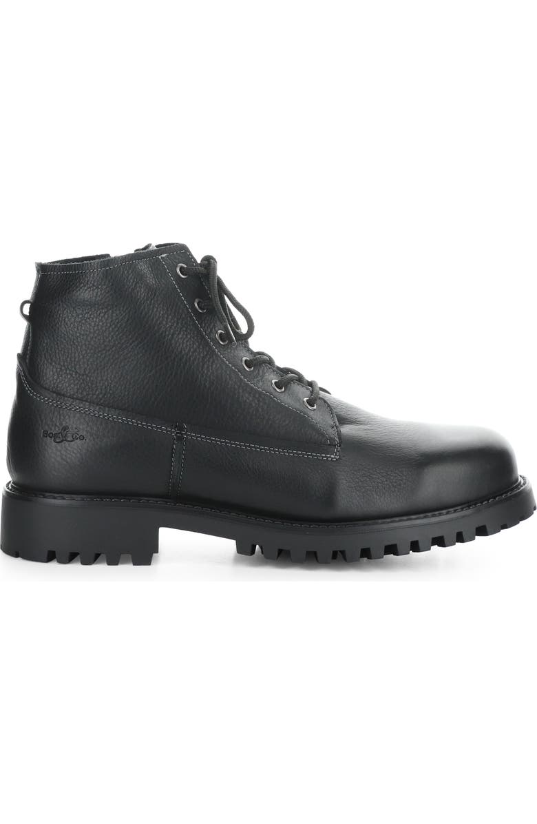 Bos. & Co. Dash Waterproof Boot, Alternate, color, Black Feel Leather