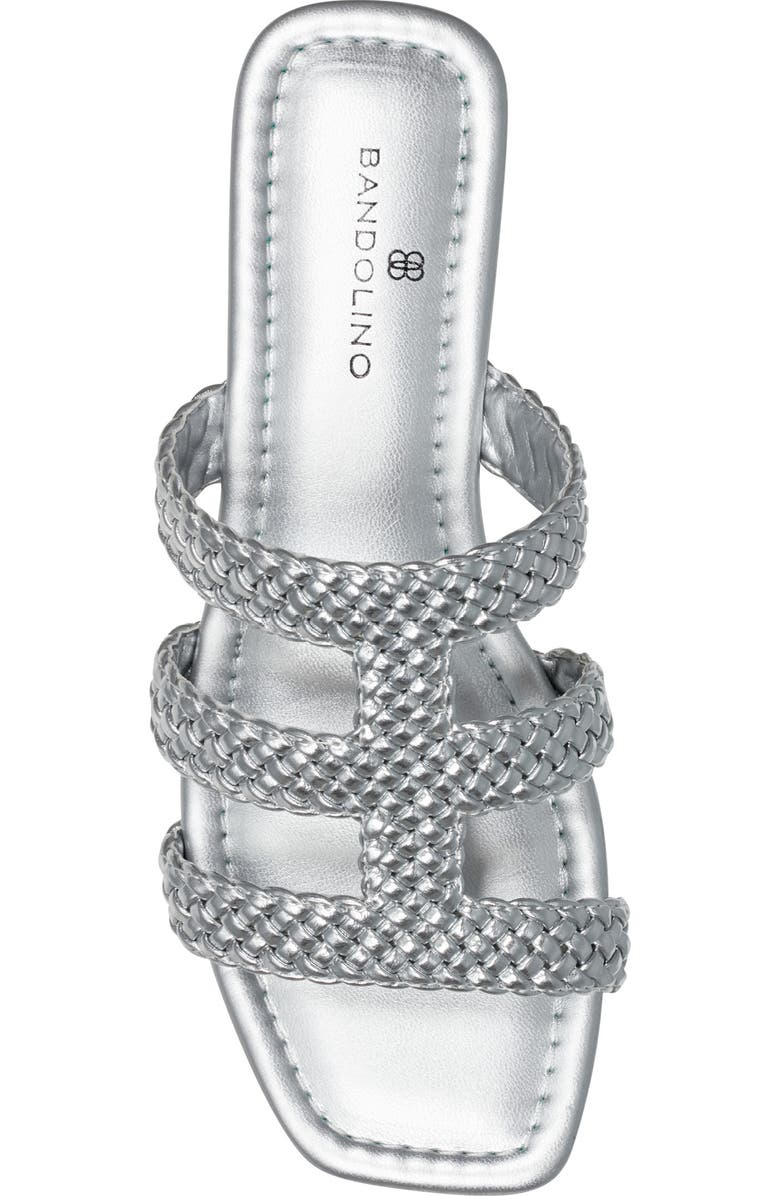 Bandolino Summer Slide Sandal, Alternate, color, Silver