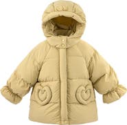 Mimi Tutu Glow Heart-Pocket Puffer Jacket