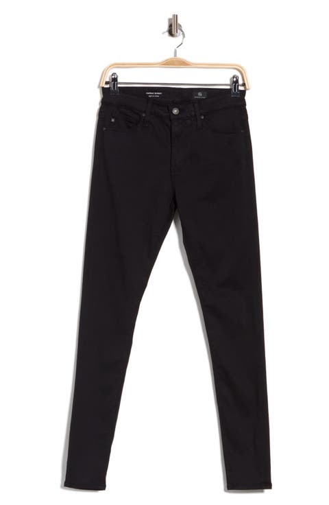 Farrah High Waist Coated Skinny Jeans