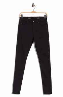 Farrah High Waist Coated Skinny Jeans