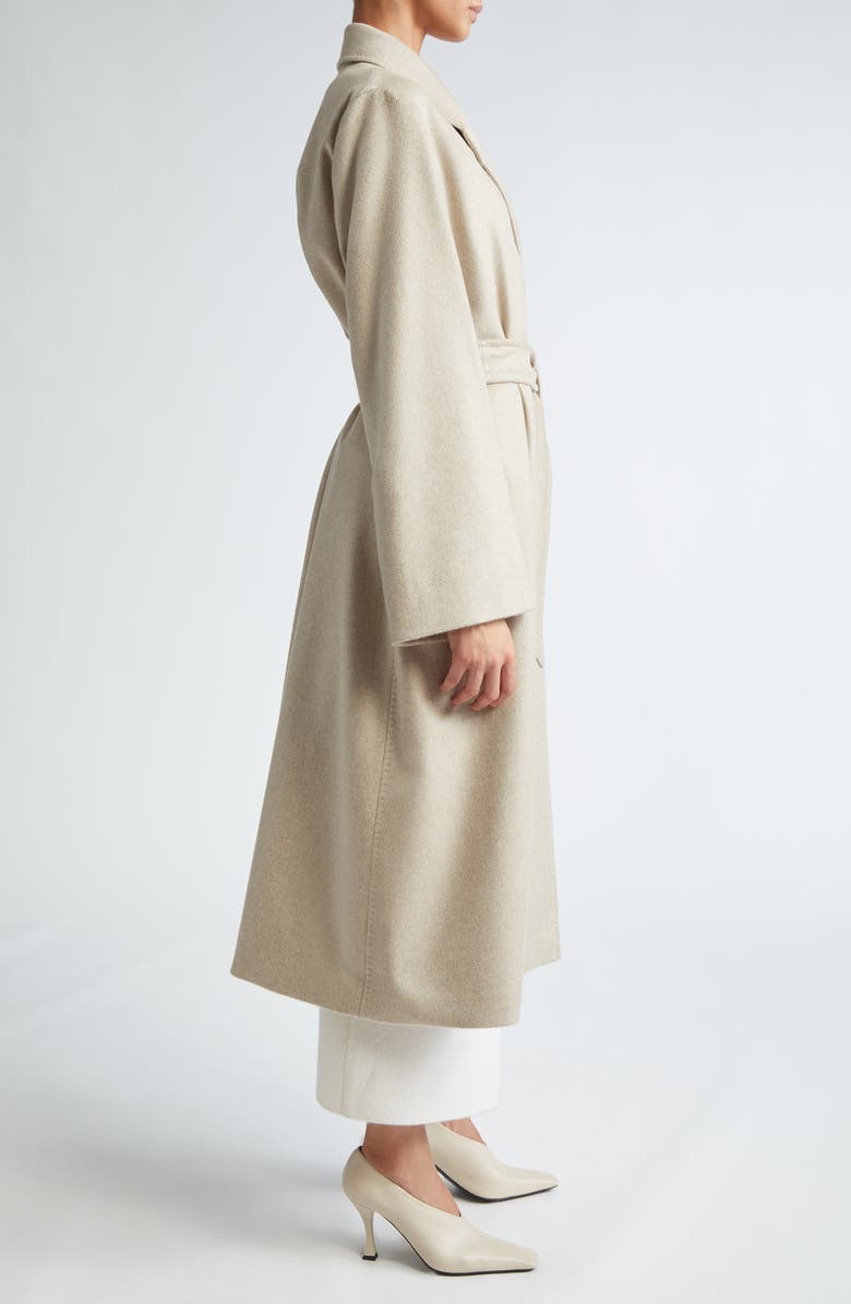 Max Mara Fornovo Wool & Cashmere Belted Coat, Alternate, color, 