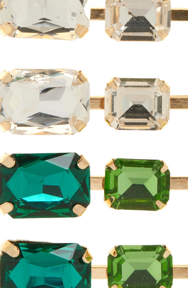 Tasha Assorted 6-Pack Crystal Bobby Pins, Alternate, color,