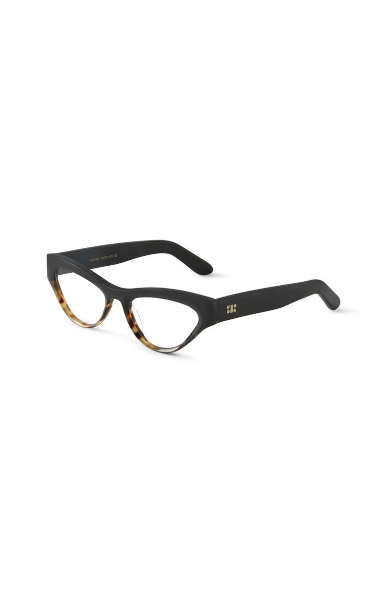 French Kiwis Eyewear Marion Blue Light Glasses, Alternate, color, Black / Tortoise