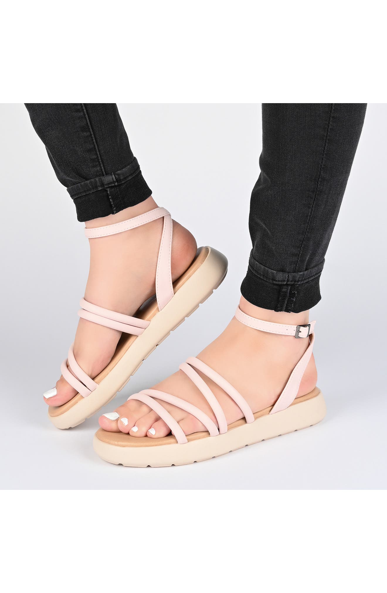 Flatform Sandal, Alternate, color, LILAC
