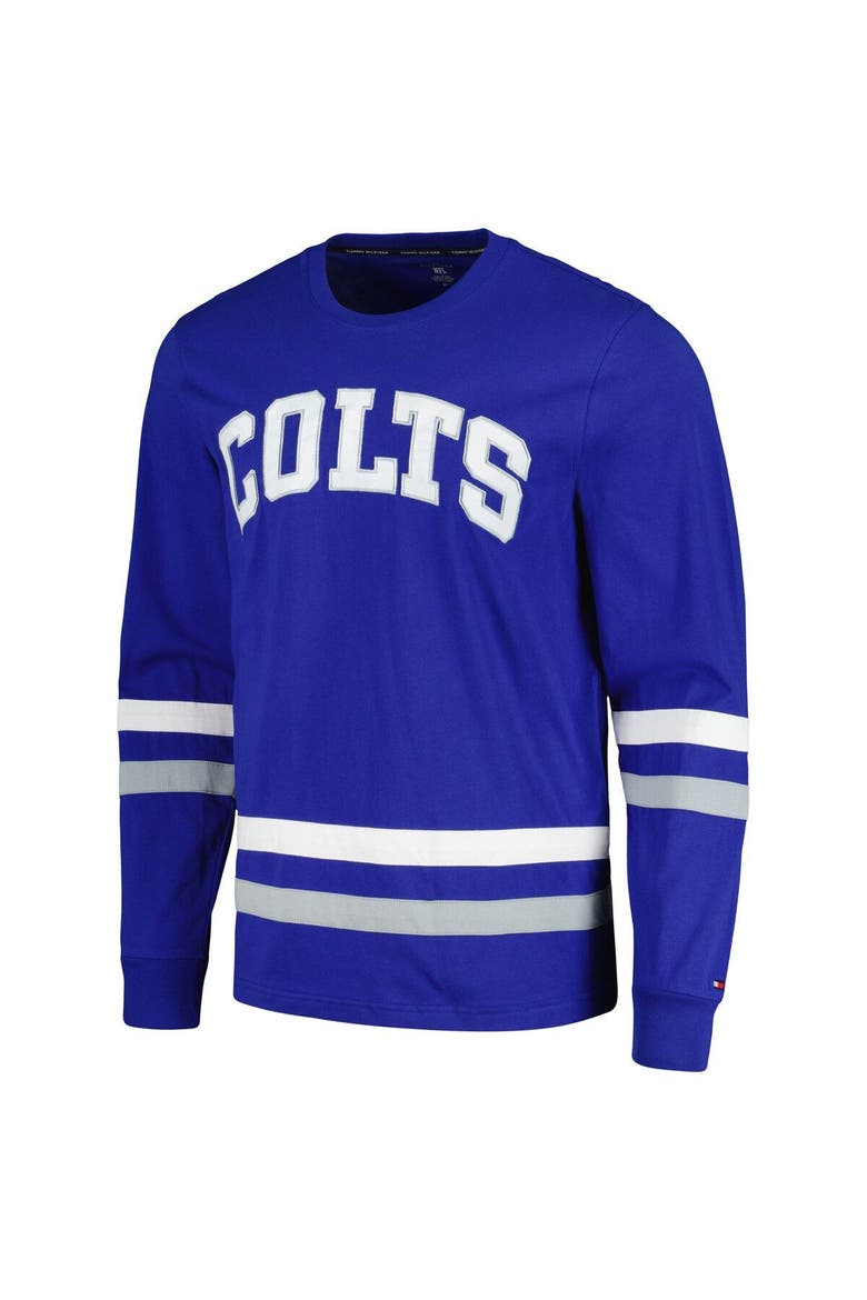 Men's Tommy Hilfiger Royal/Gray Indianapolis Colts Nolan Long Sleeve T-Shirt, Alternate, color, Royal