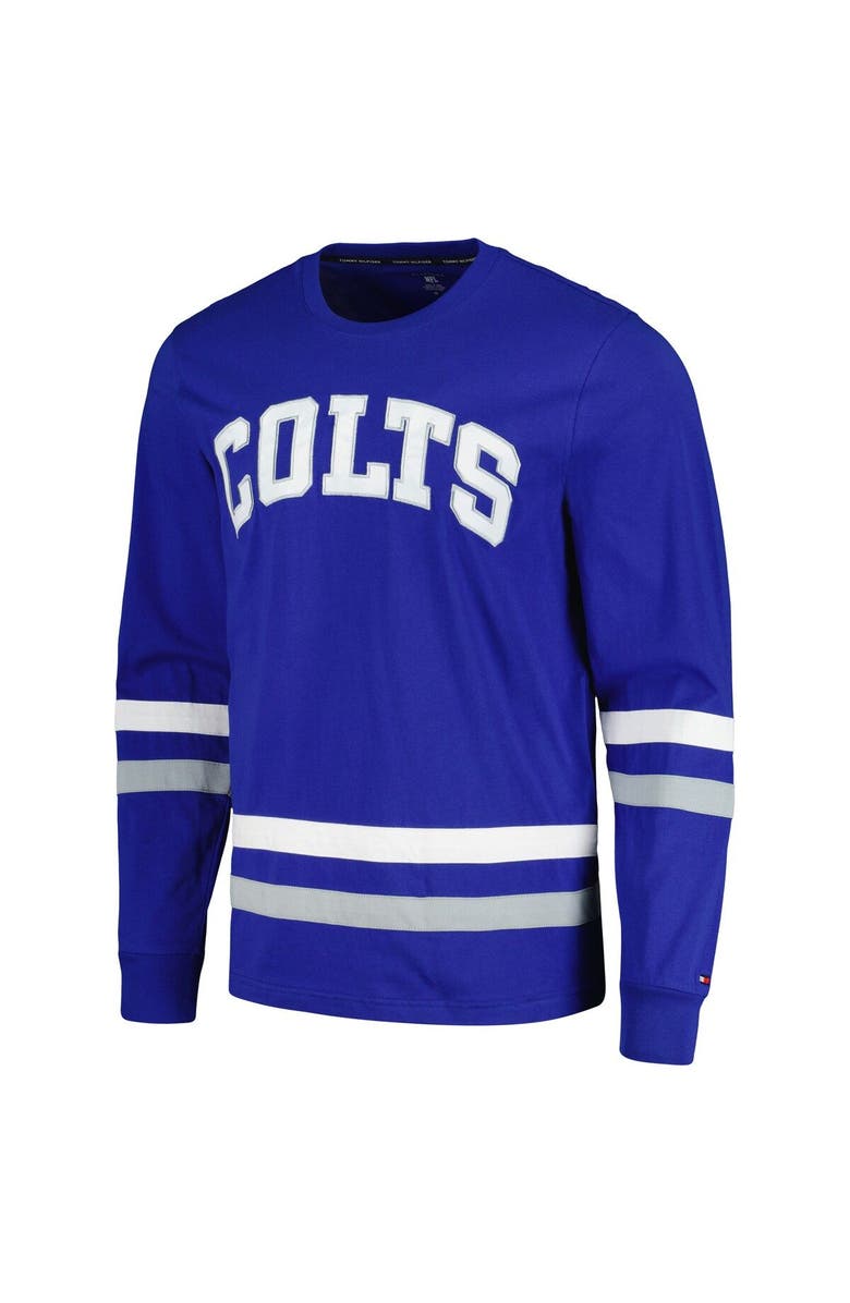 Tommy Hilfiger Men's Tommy Hilfiger Royal/Gray Indianapolis Colts Nolan Long Sleeve T-Shirt, Alternate, color, Royal