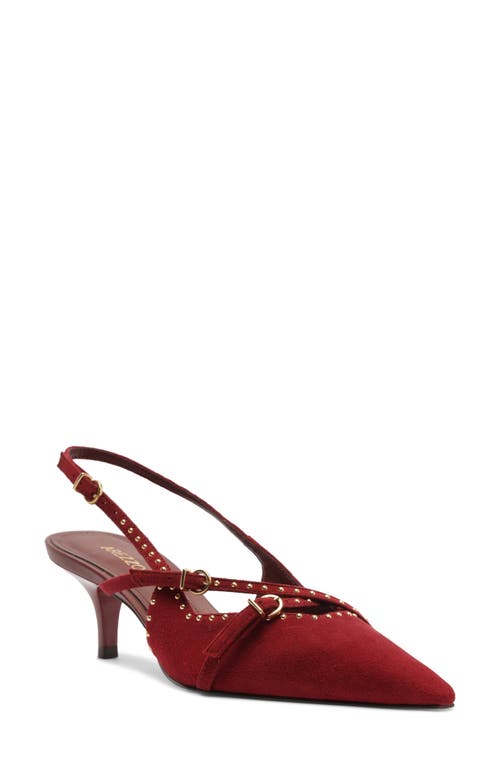 Arezzo Tiana Slingback Pump In Red