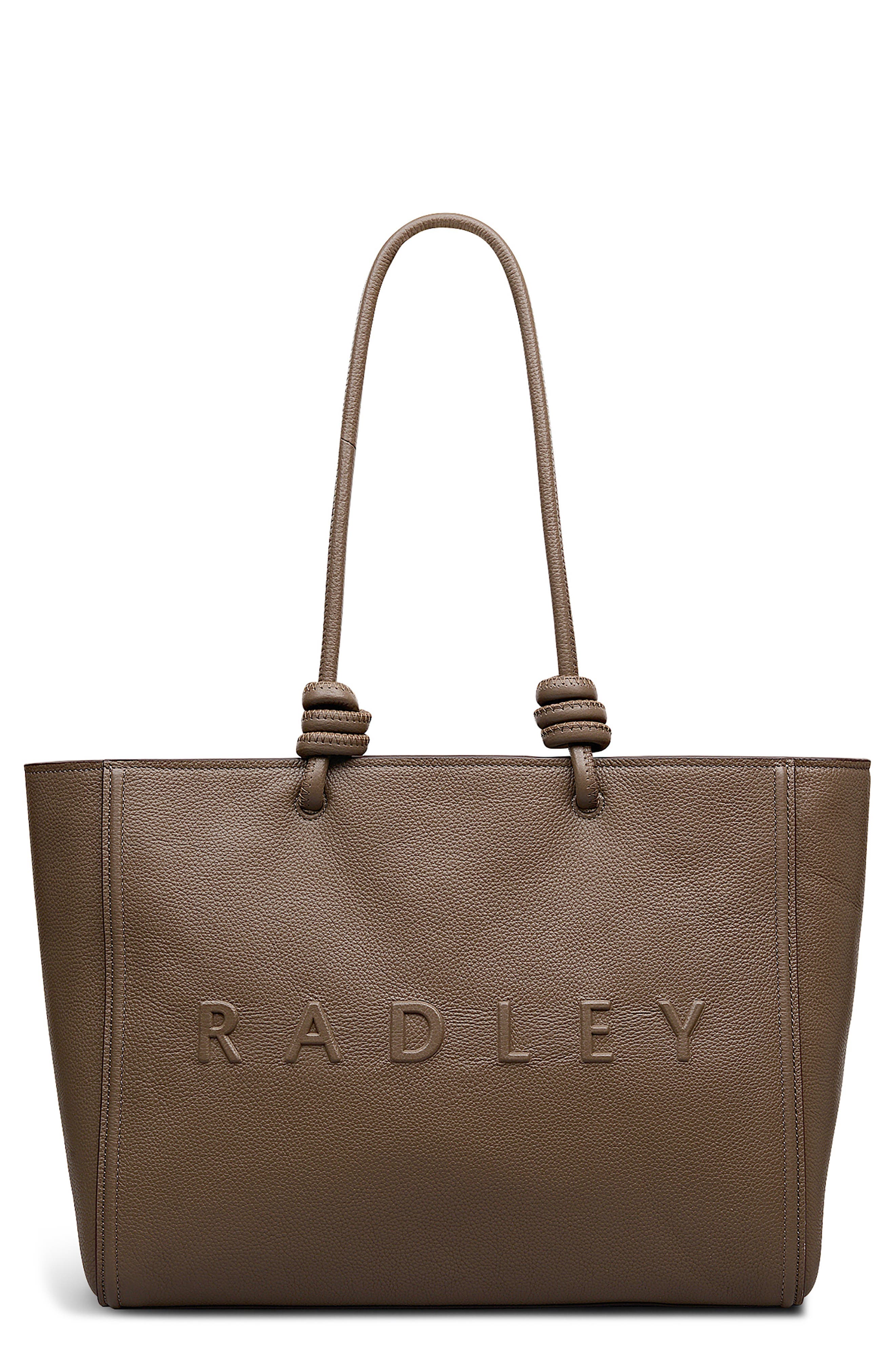 Ridgeway Gardens Large Leather Tote Bag