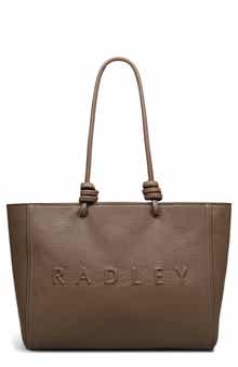 Ridgeway Gardens Large Leather Tote Bag