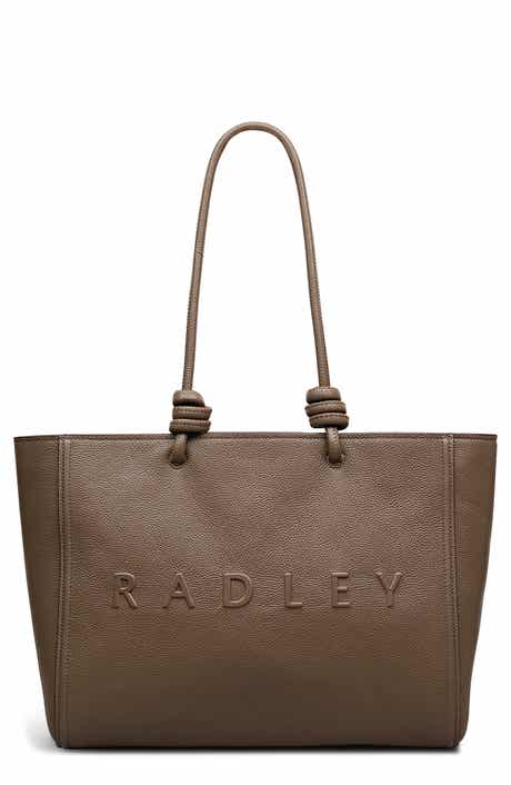 Ridgeway Gardens Large Leather Tote Bag