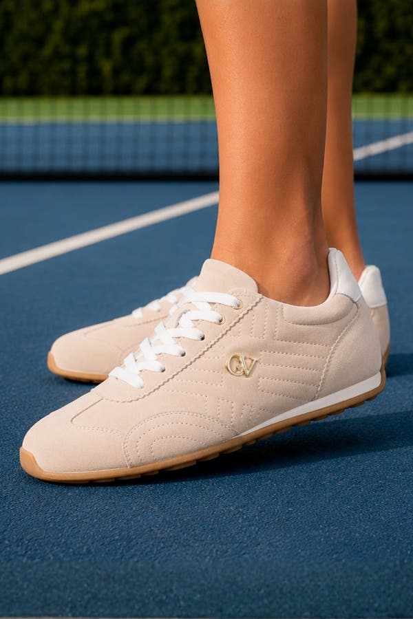 Pure Low Suede Sneakers, Alternate, color, Beige