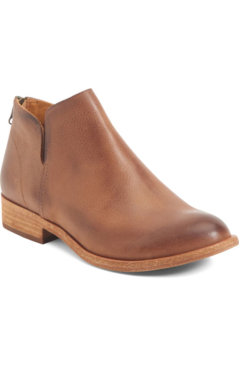 Kork-Ease<sup>®</sup> Renny Leather Bootie, Main, color, Brown Leather