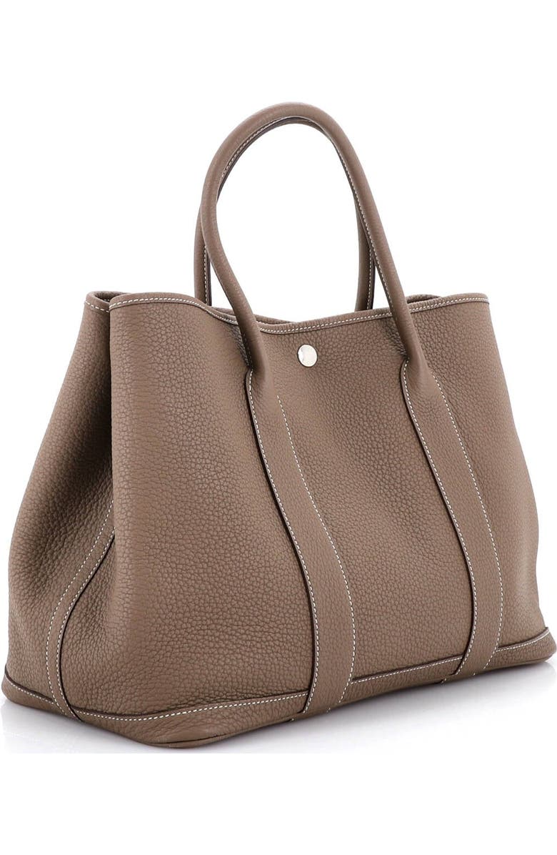 Pre-Owned Hermes Garden Party Tote Leather 36, Alternate, color, Etoupe