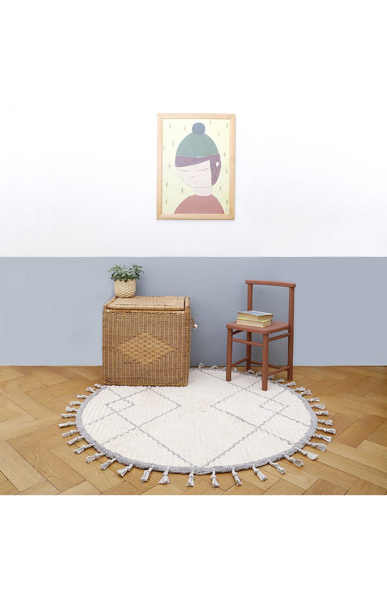 Nattiot Rug Côme, Alternate, color, Off White / Grey