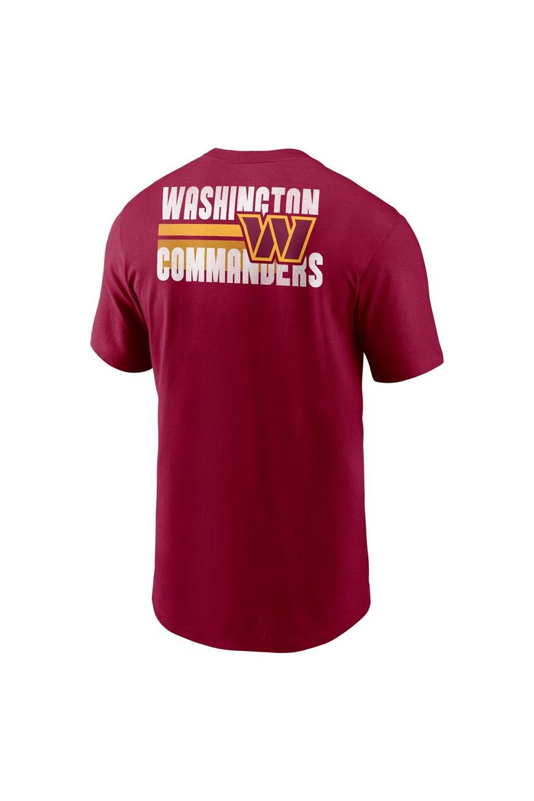 Men's Nike Burgundy Washington Commanders Blitz Essential T-Shirt, Alternate, color, Burgundy