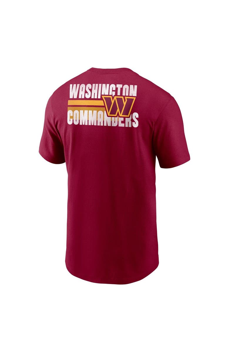 Nike Men's Nike Burgundy Washington Commanders Blitz Essential T-Shirt, Alternate, color, Burgundy