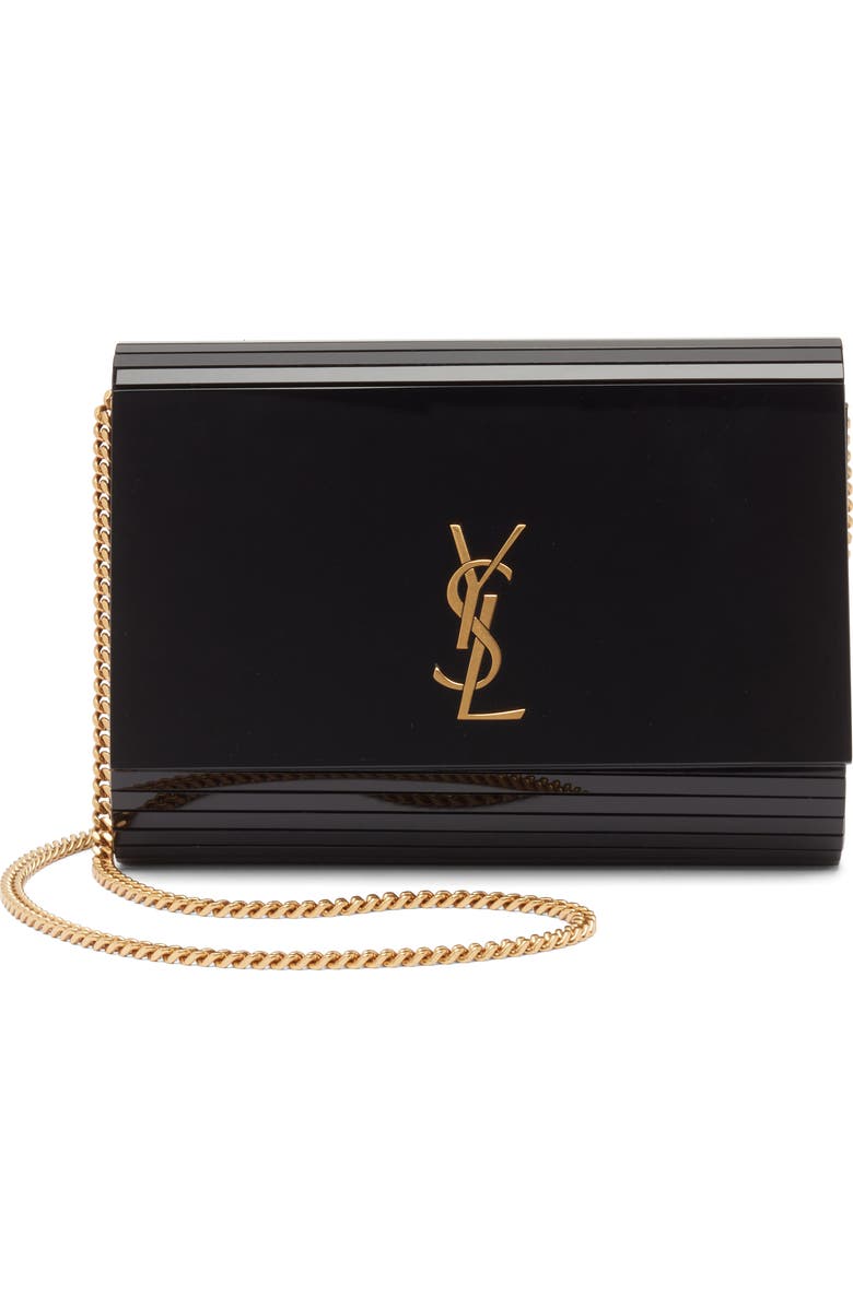 Saint Laurent Mini Vicky Plexiglas<sup>®</sup> Minaudiére, Main, color,