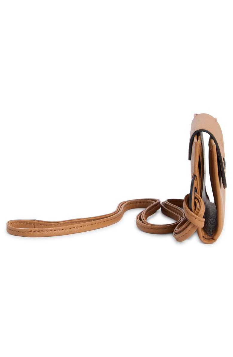 Longchamp Le Pilage Cuir Leather Cardholder, Alternate, color,