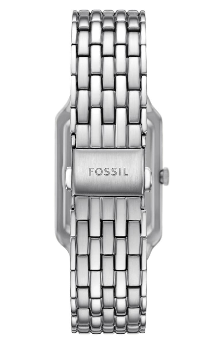 Fossil Raquel Bracelet Watch, 28mm x 45mm, Alternate, color, Silver