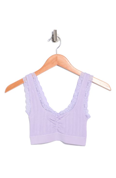 Ruched Longline Bralette