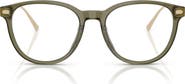 COACH 52mm Round Optical Glasses