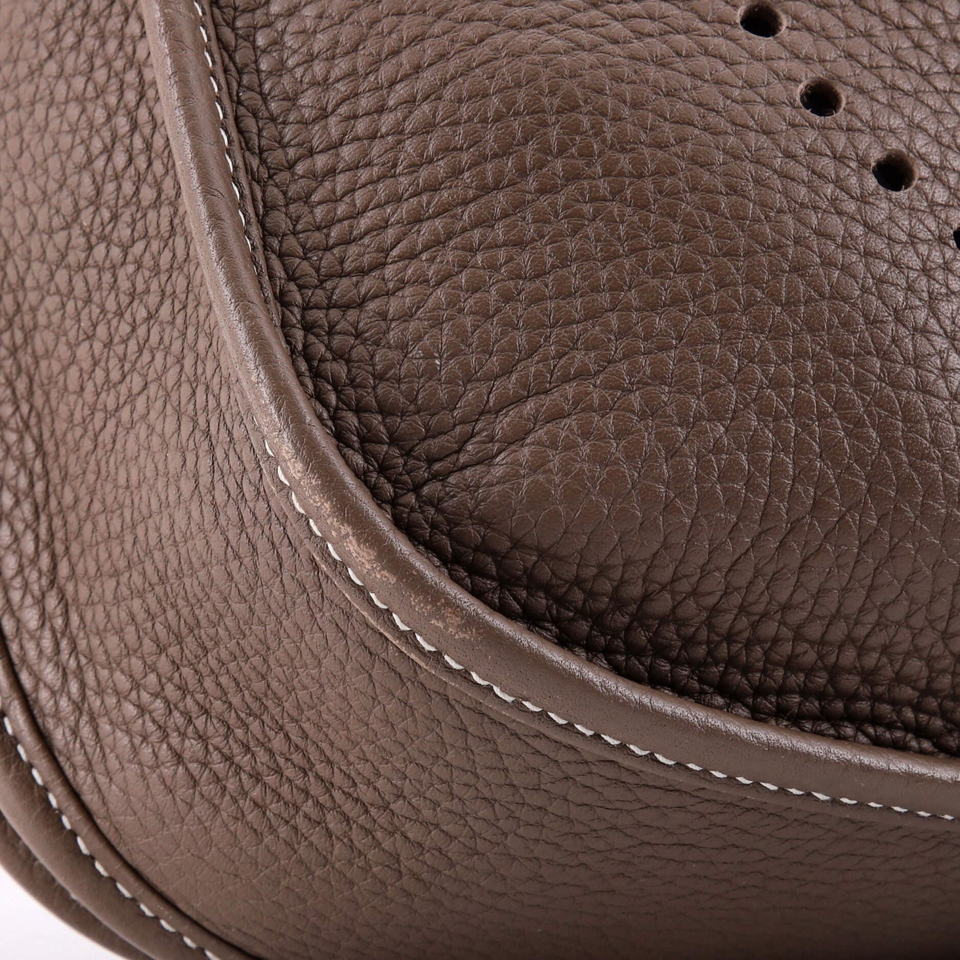 Pre-Owned Hermes Evelyne Bag Gen III Clemence PM, Alternate, color, Etoupe