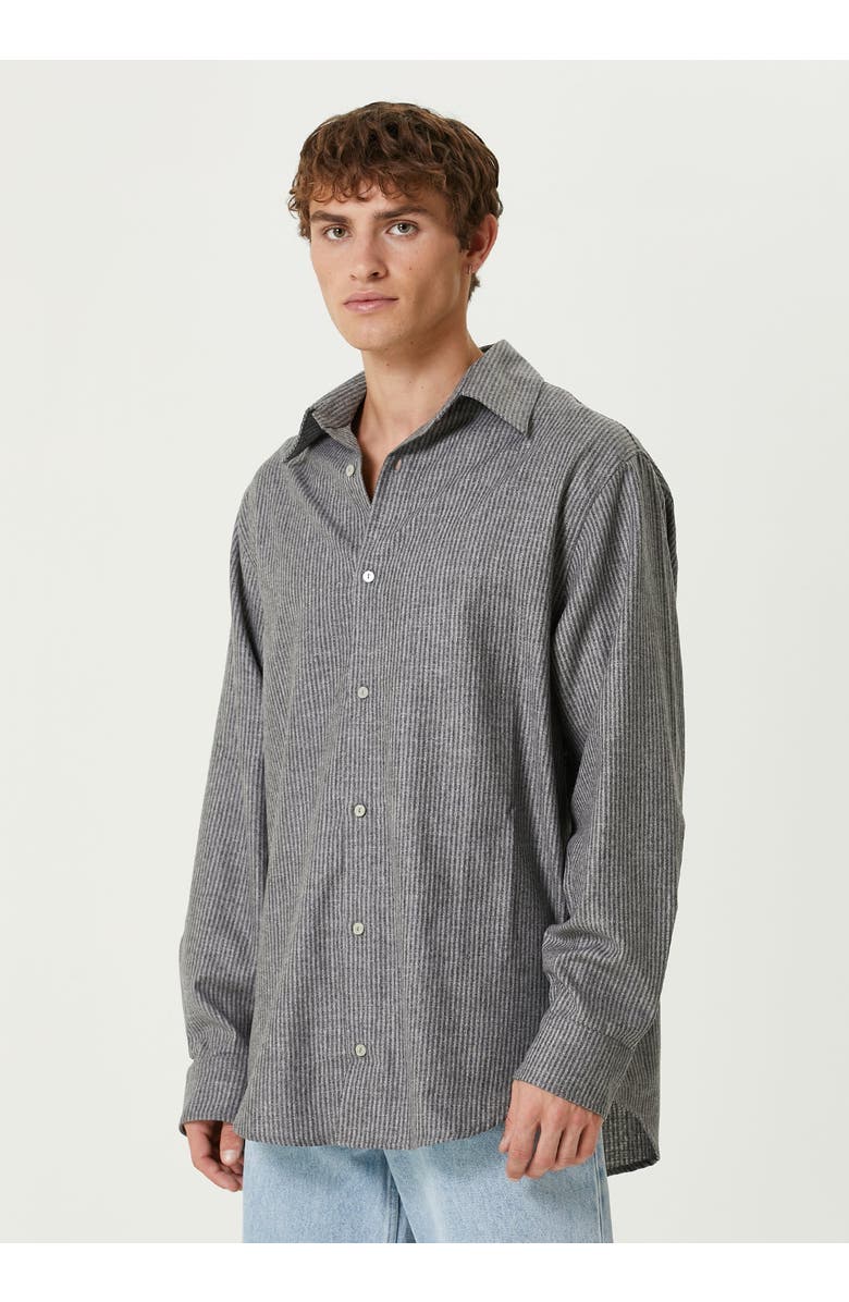 PCFG Wool 
Cashmere Blend Your *Itch Srtiped Long Sleeve Shirt, Alternate, color, Grey