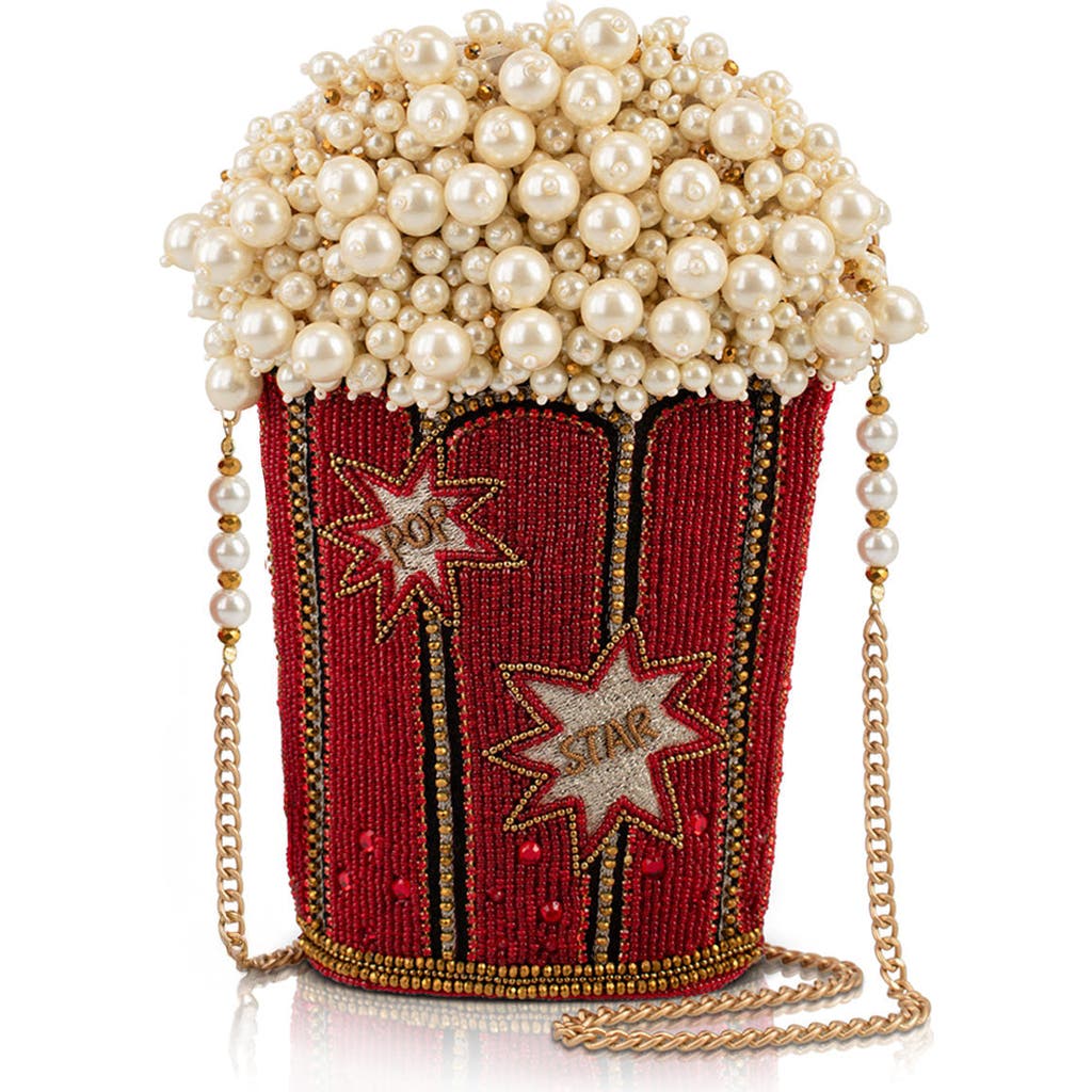 Mary Frances Accessories Movie Night Crossbody Handbag In Red