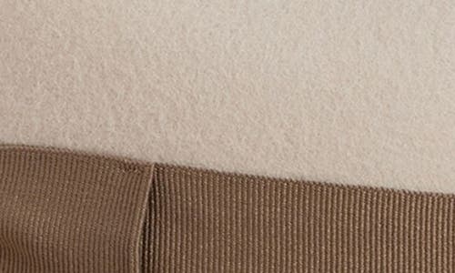 René Mantilla, New York Maison Wool Felt Fedora In Brown