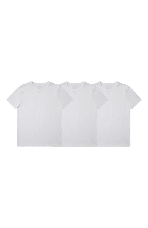 Pair Of Thieves Superiair™ Cotton Crewneck T-shirt In White Crew