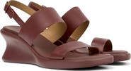 Camper Louise 2-Strap Slingback Wedge Sandal