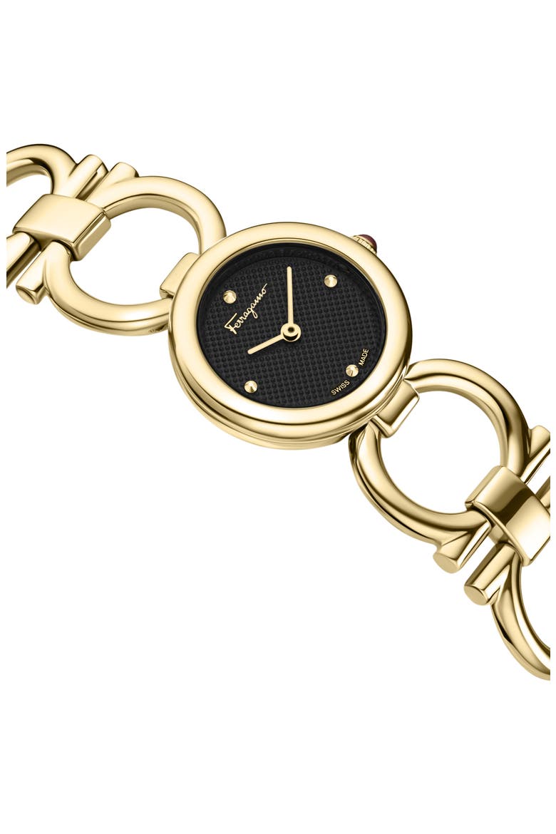 Double Gancini Bracelet Watch, 22.5mm (Men) | Nordstrom
