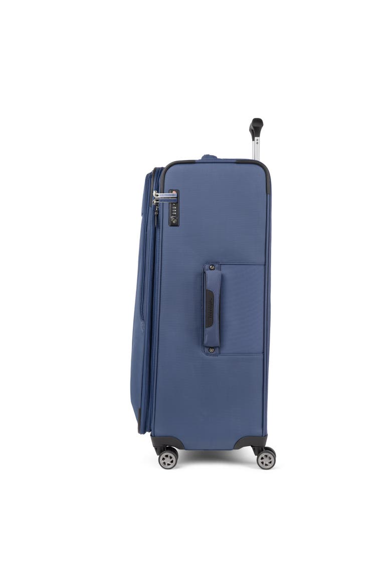 Walkabout 6 Softside Expandable 29" Large Checked Spinner Luggage, Alternate, color, Ocean Blue