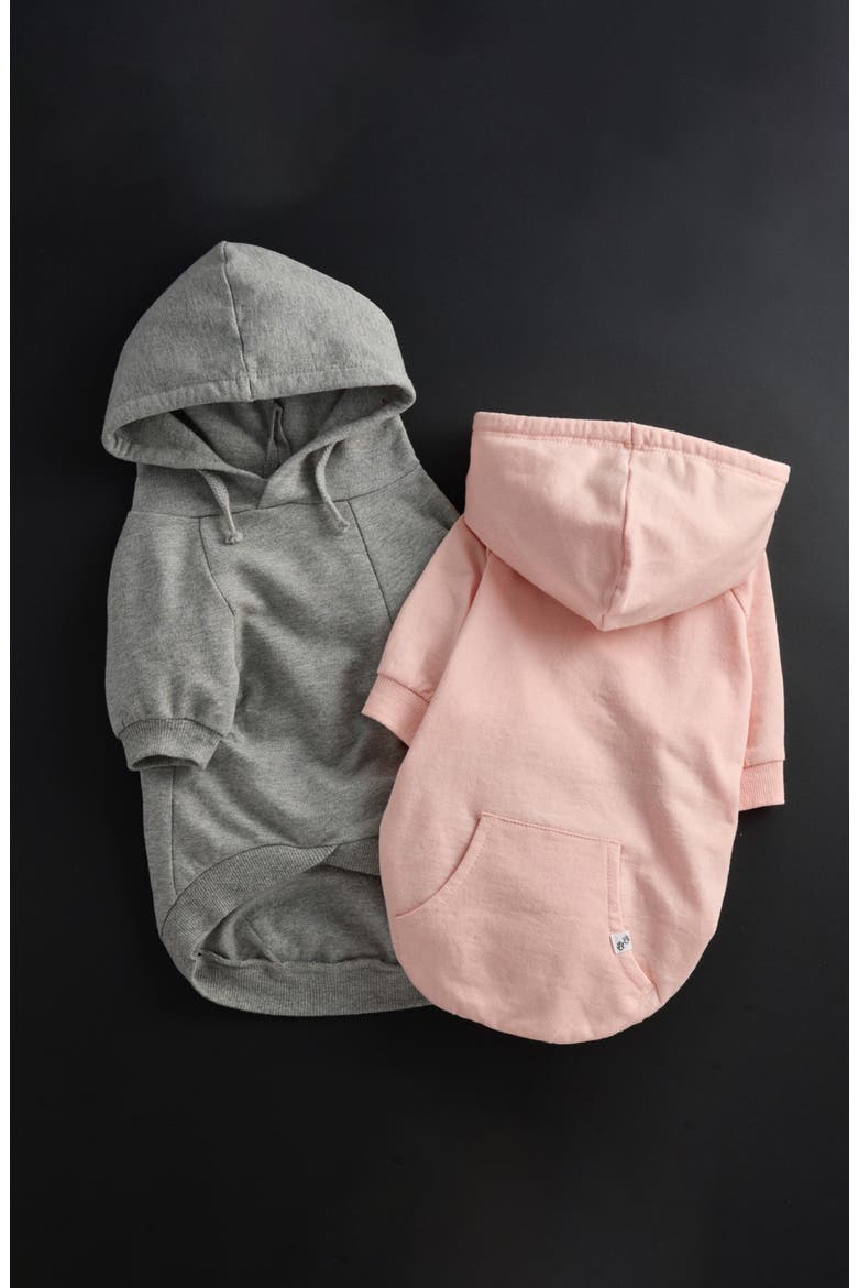 Rocky Hooded Dog T-Shirt, Alternate, color, ORIGINAL PINK