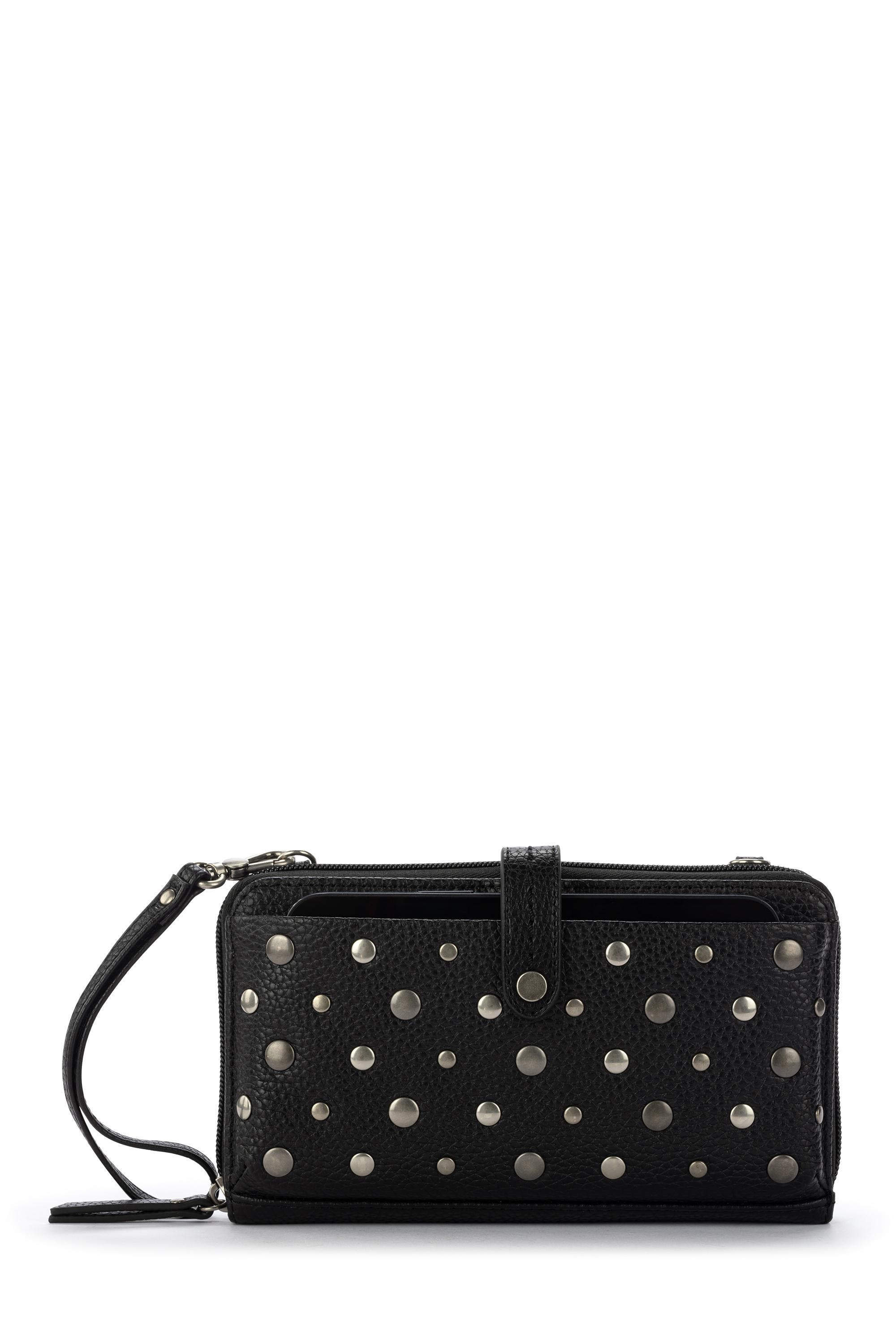  Black Silver Stud