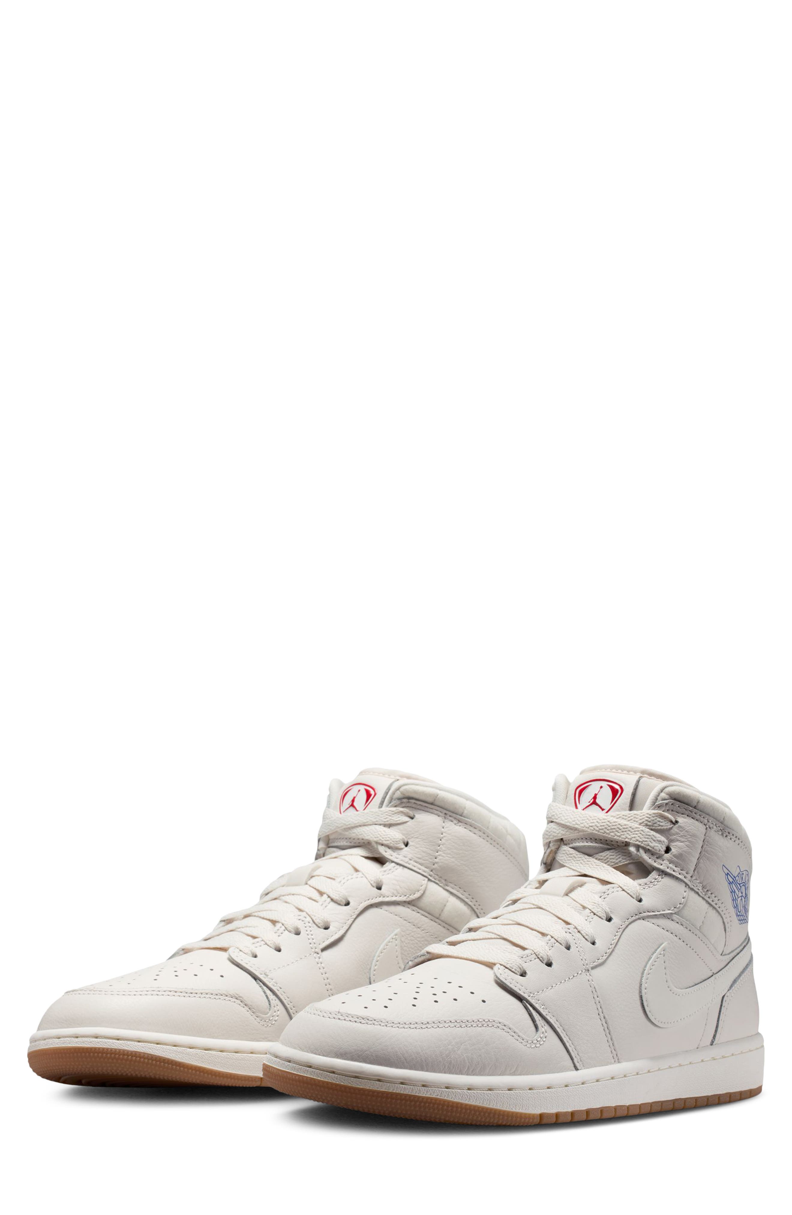 Air Jordan 1 Mid SE Basketball Sneaker, Main, color, PHANTOM/ SAIL
