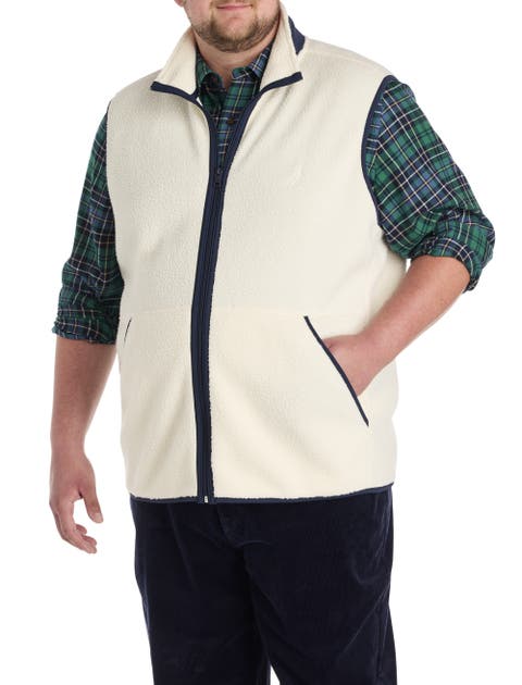 Big & Tall Mixed Media Vest