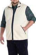 Nautica Big & Tall Mixed Media Vest
