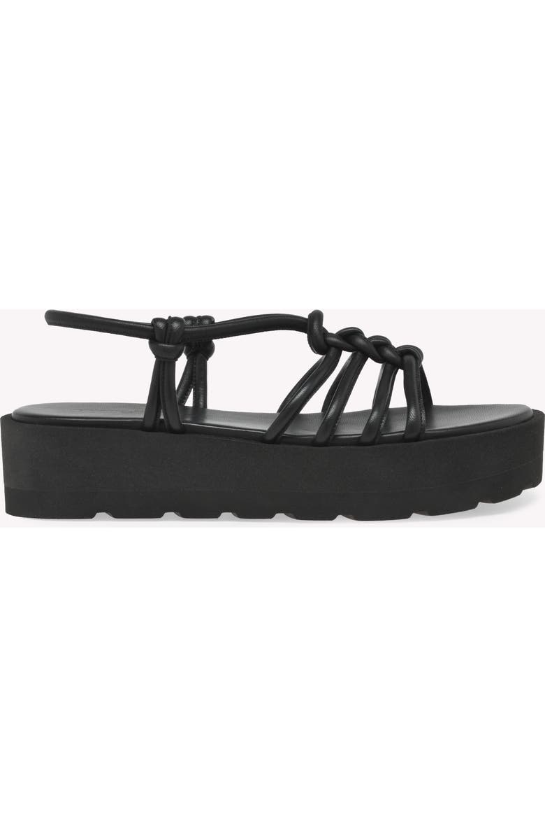 Gianvito Rossi Hebe Sandal, Alternate, color, Black Leather