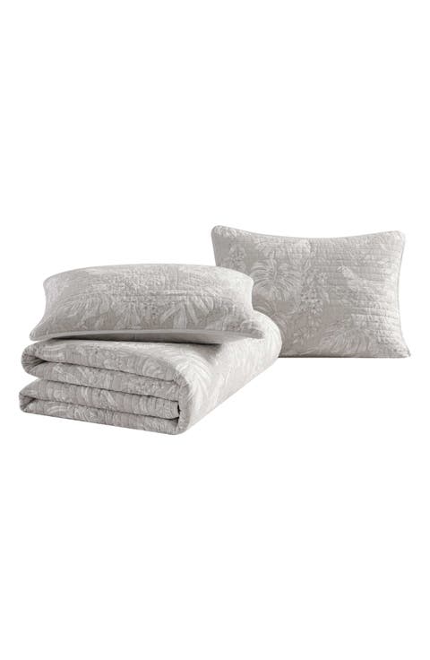 Jungle Toile Reversible Quilt & Sham Set