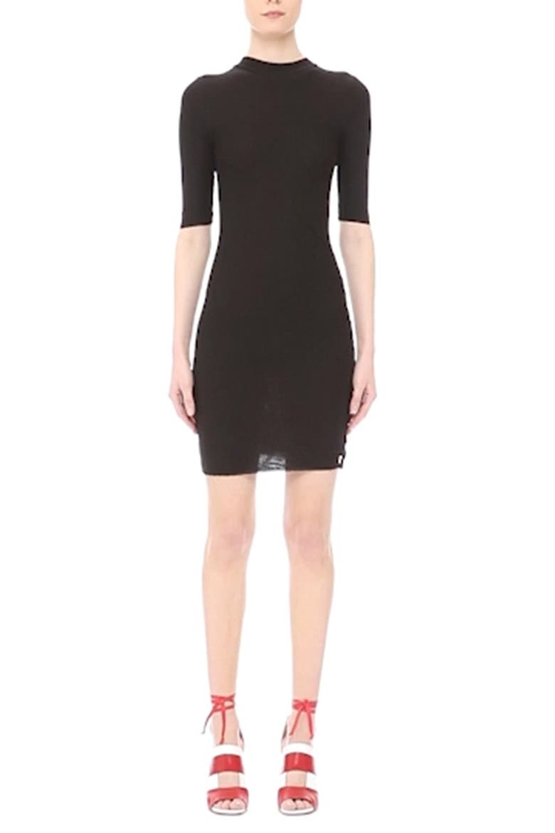 'Molly' Sheath Dress, Alternate, color, BLACK