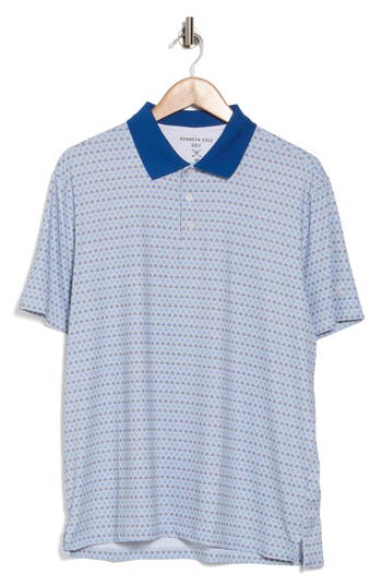 Kenneth Cole Printed Golf Polo