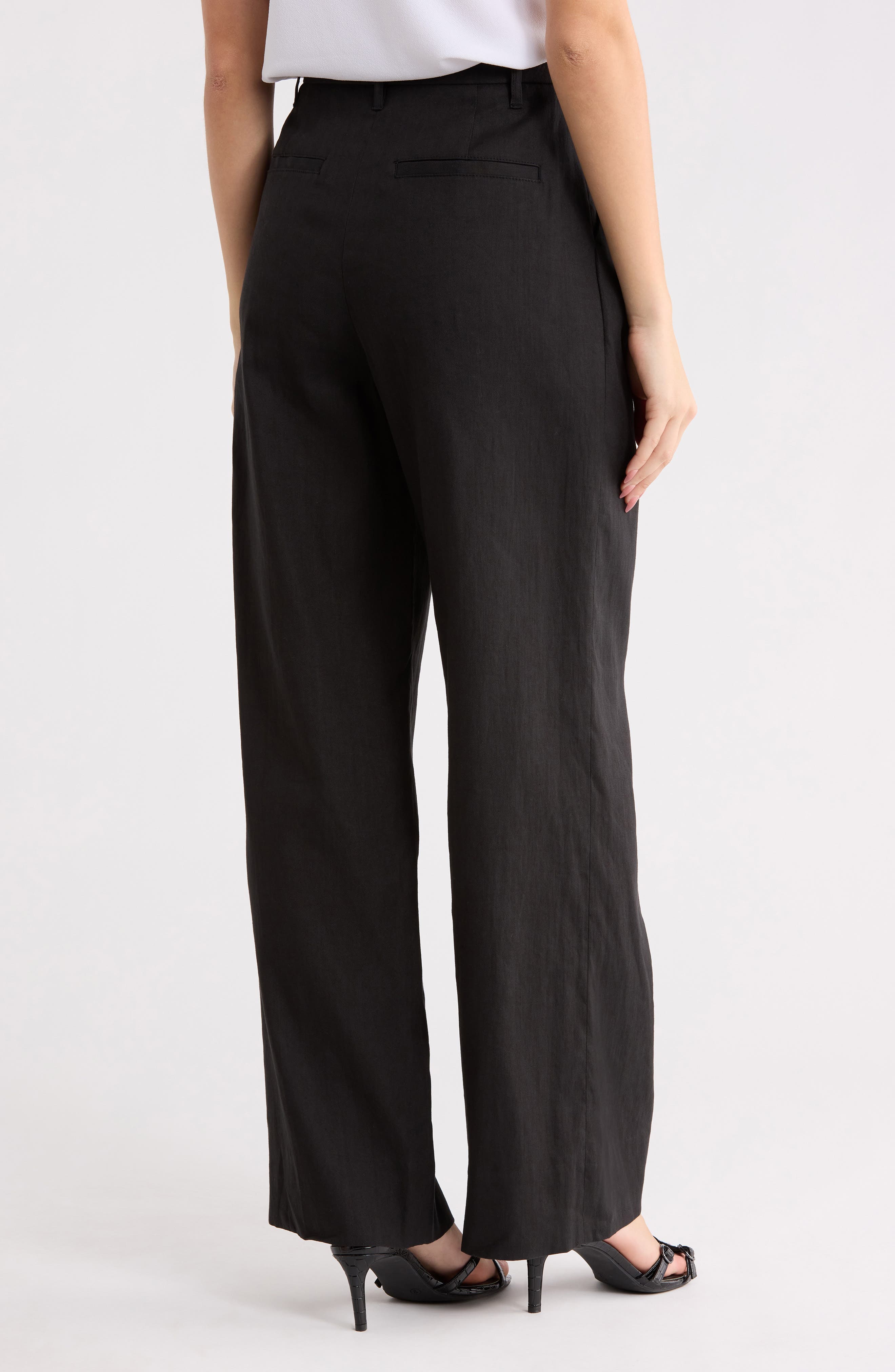 Charles Linen Blend Pants - image 2