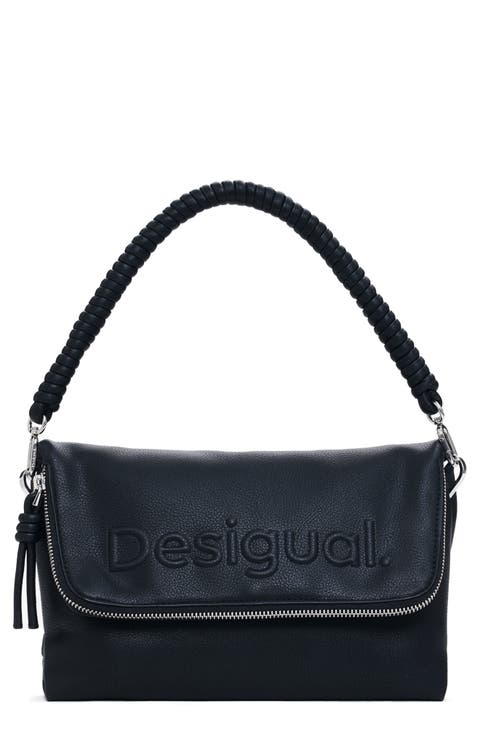 Faux Leather Shoulder Bag